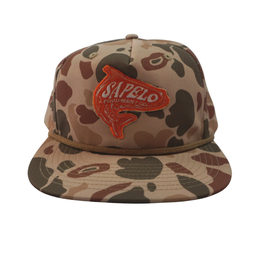 Old’s Cool Delta Camo x Tarpon Rope Snapback
