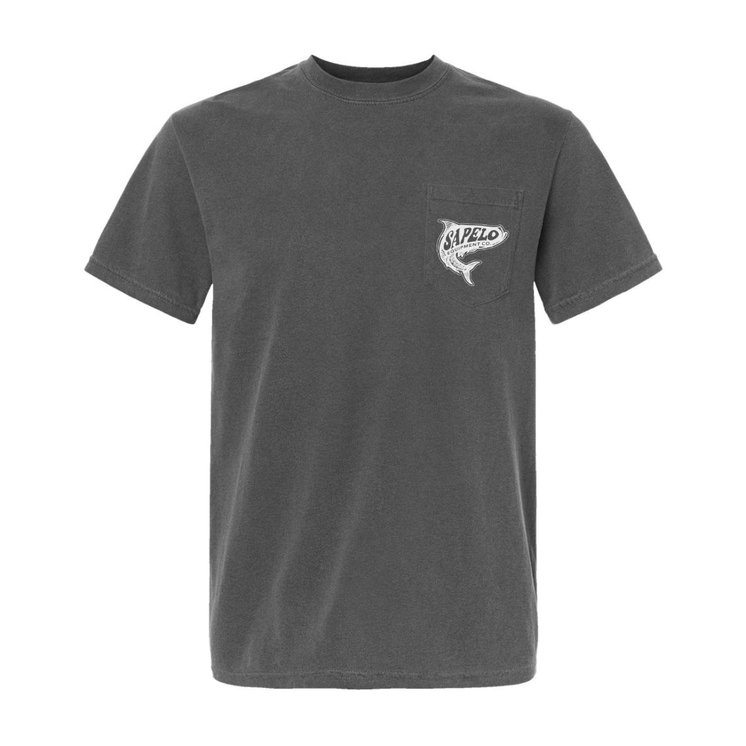 Graphite Tarpon Pocket Tee