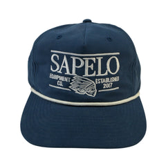 Navy Blue UPF Rope Snapback